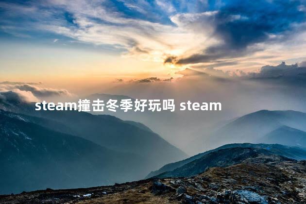 steam撞击冬季好玩吗 steam必玩的单机